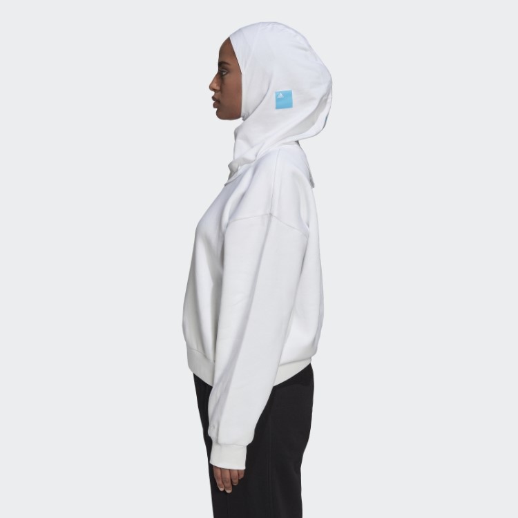 ícones Do Futuro Hijab Branco Adidas