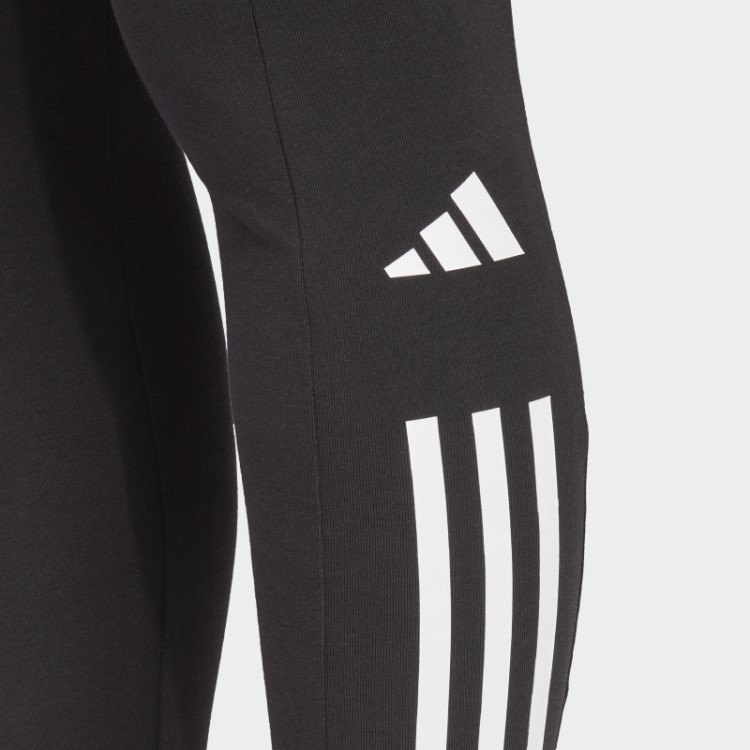 Leggings Adidas Performance 7/8 De Algodão Trem Preto