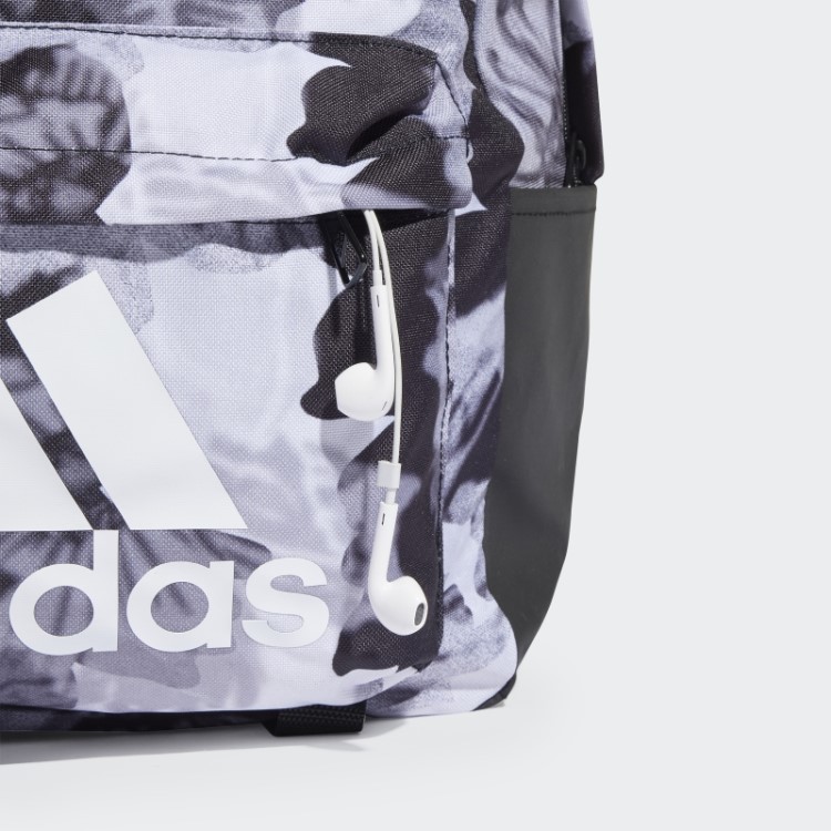 Mochila Gráfica Clássica Adidas Preta