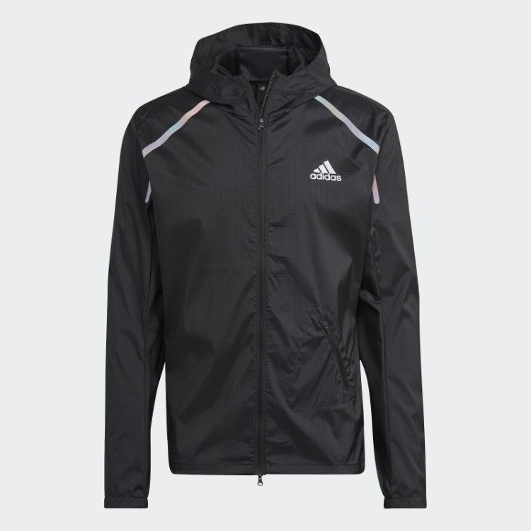 Jaqueta De Corrida Maratona Adidas Preta