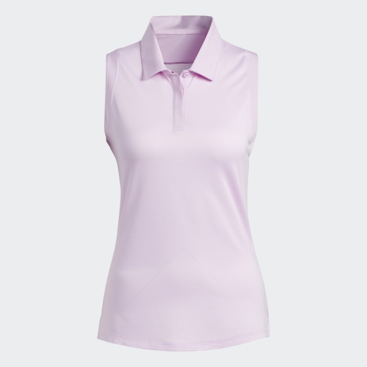 Adidas Camisa Polo Lilás Sem Mangas