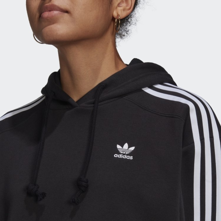 Adidas Adicolor Classics Crop Hoodie Preto