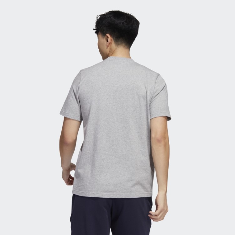 Camiseta Cinza Média Adidas Boost Rocket Graphic