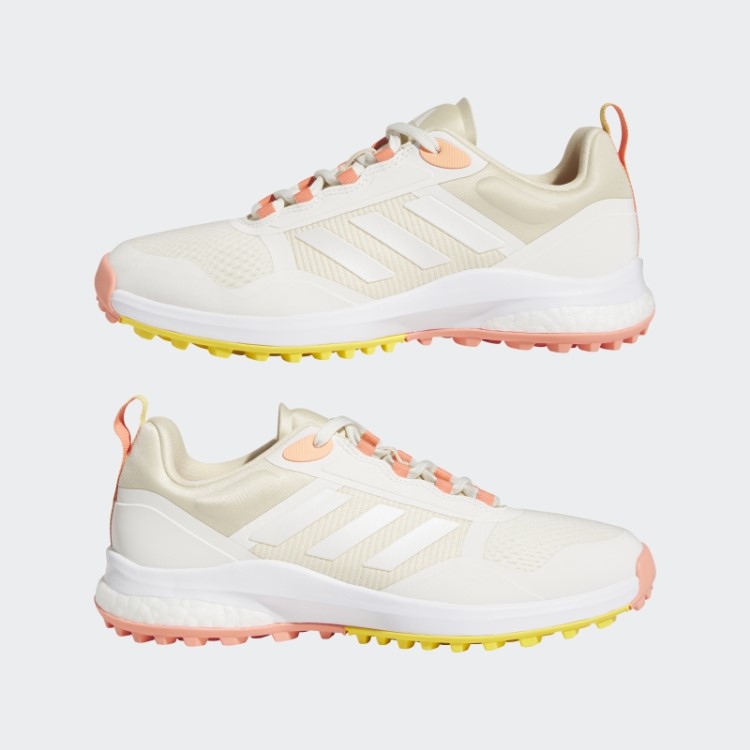 Sapatos De Golfe Brancos Adidas Zoysia