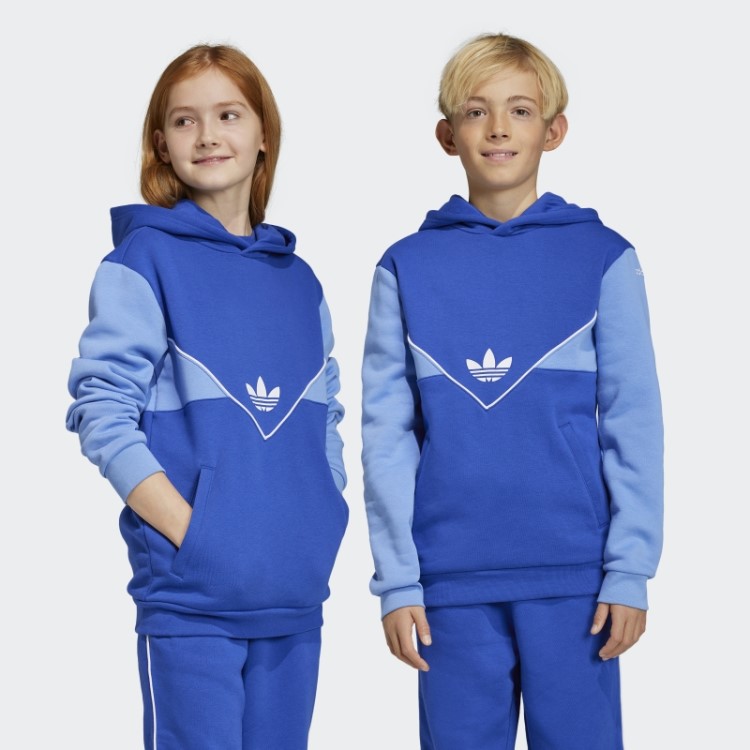 Moletom Azul Adidas Adicolor