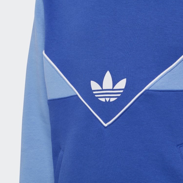Moletom Azul Adidas Adicolor