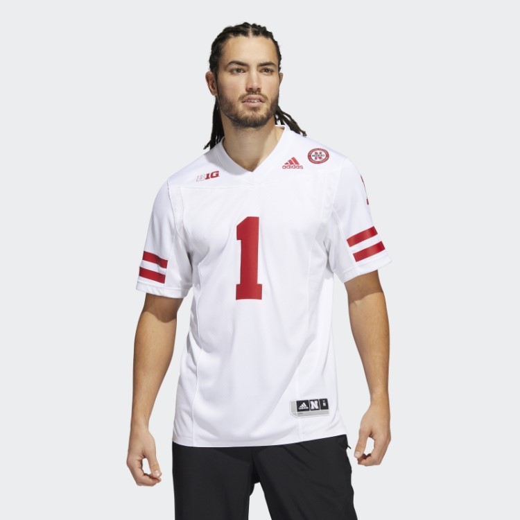 Camisa Branca Adidas Cornhuskers Away