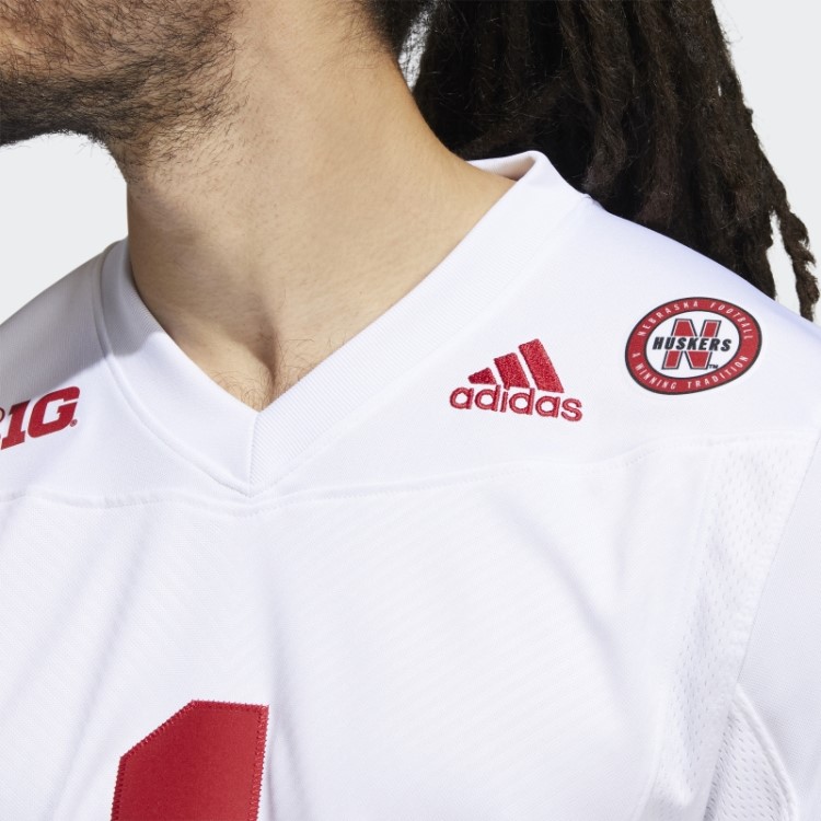 Camisa Branca Adidas Cornhuskers Away