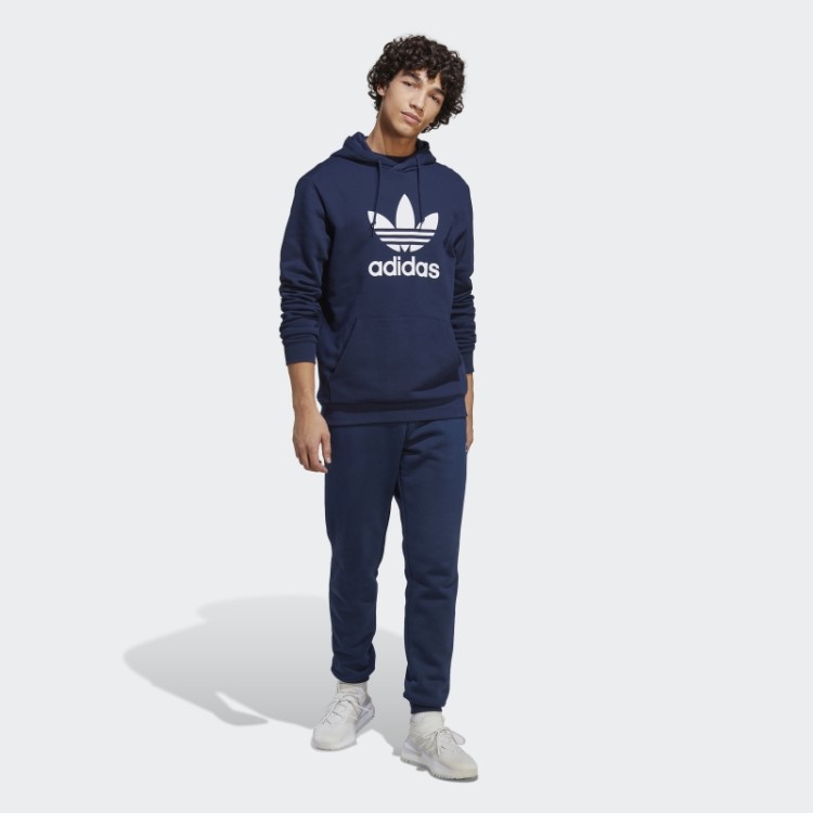 Moletom Com Capuz Adidas Adicolor Classics Trefoil Night Indigo