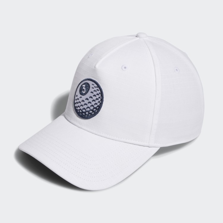 Boné De Golfe Baller Branco Adidas