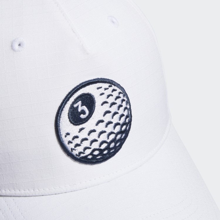 Boné De Golfe Baller Branco Adidas