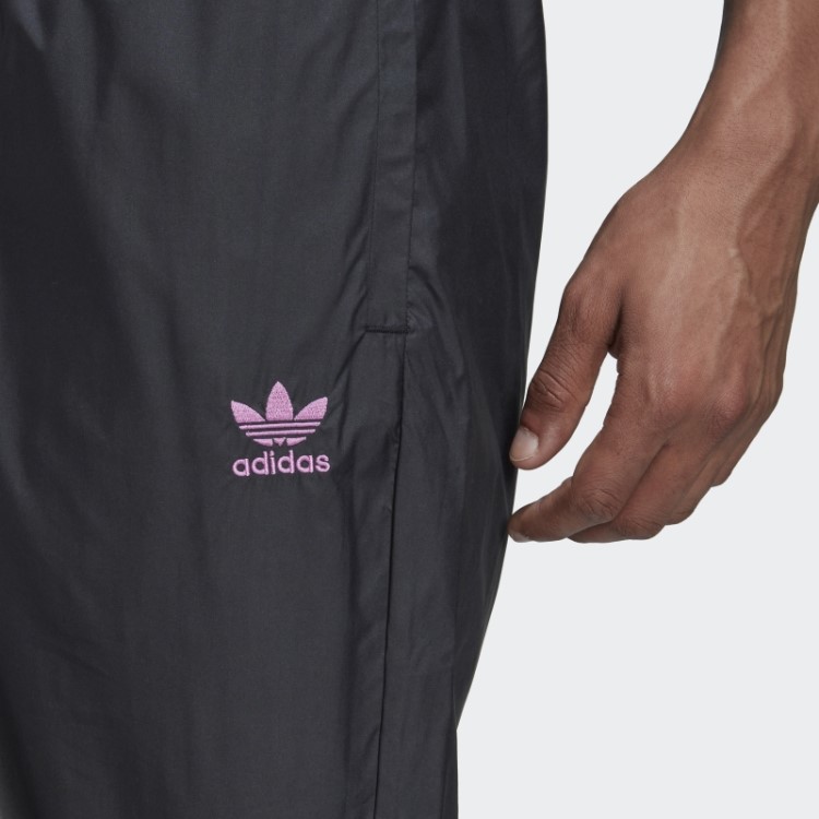 Adidas Rekive Calça De Trilha Gráfica Moda Preta