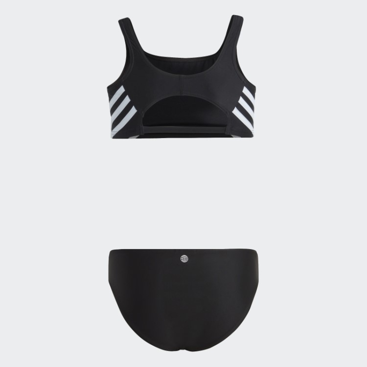 Biquíni 3 Listras Adidas Preto