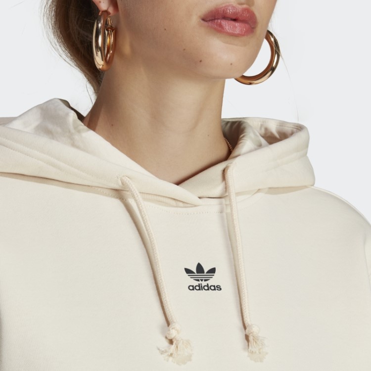 Moletom Com Capuz Branco Adicolor Essentials Da Adidas