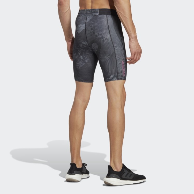 Adizero Saburday Leggings Curtas Pretas Adidas