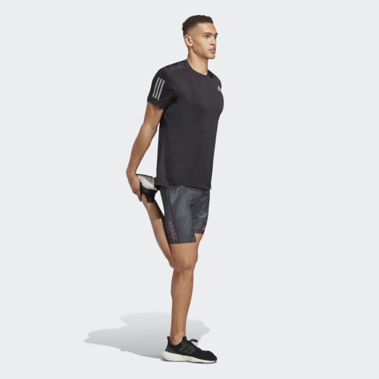 Adizero Saburday Leggings Curtas Pretas Adidas