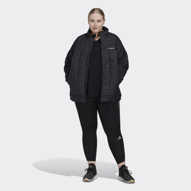 Jaqueta Adidas Terrex Multiisolada (plus Size) Moda Preta