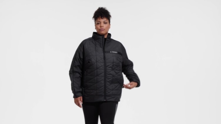 Jaqueta Adidas Terrex Multiisolada (plus Size) Preta
