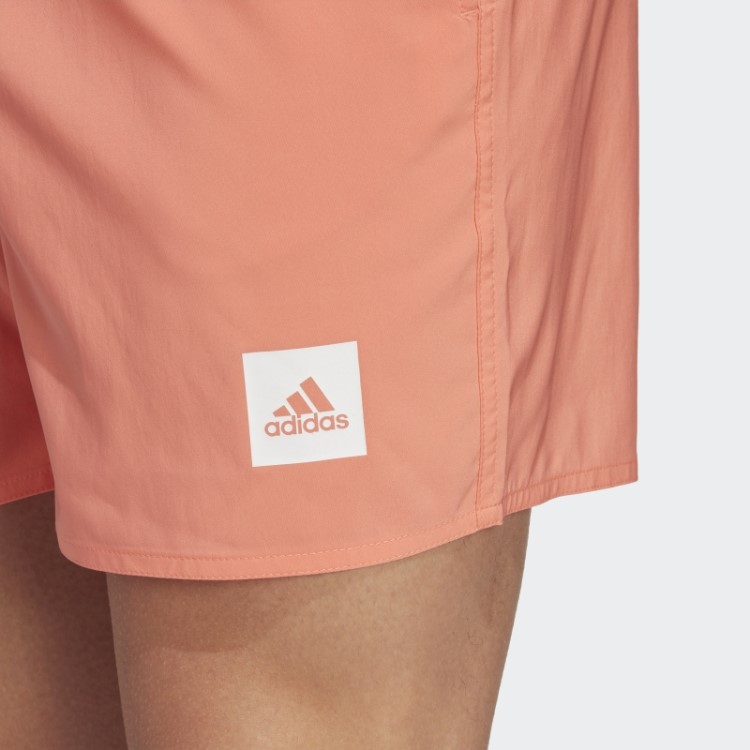 Calção De Banho Liso Adidas Coral
