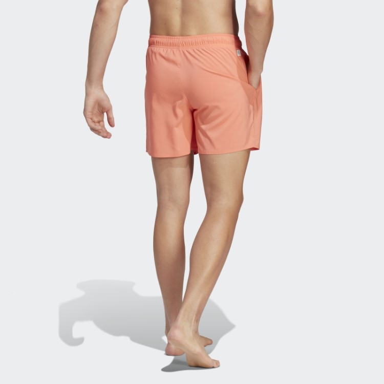 Calções De Banho Lisos Curtos Adidas Coral