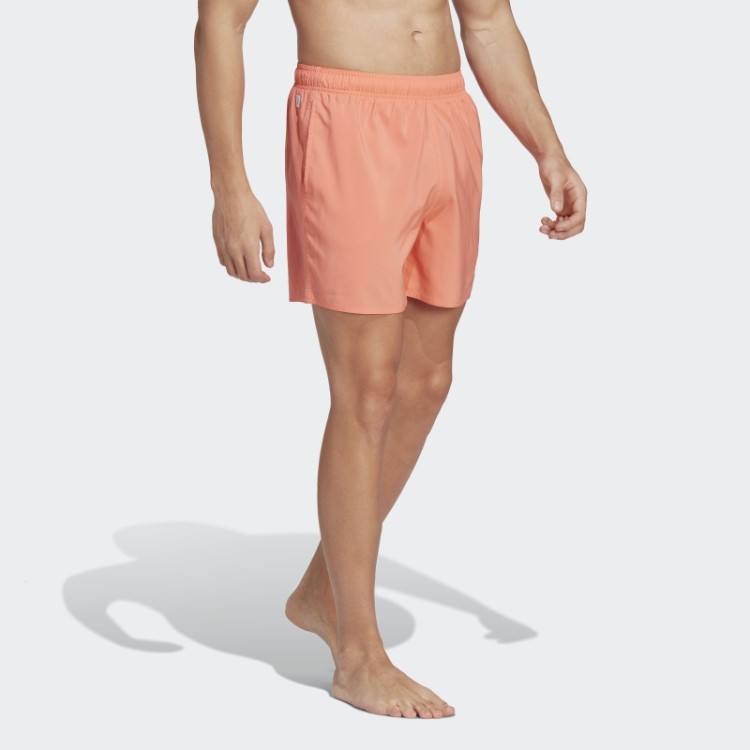 Calções De Banho Lisos Curtos Adidas Coral