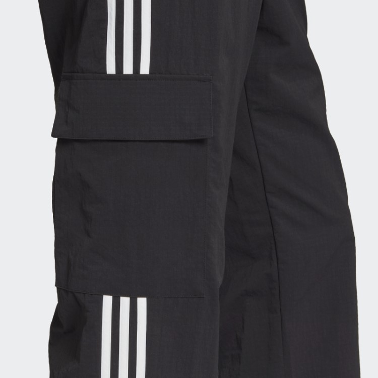 Calça Cargo Adicolor Classics 3 Listras Preta Adidas