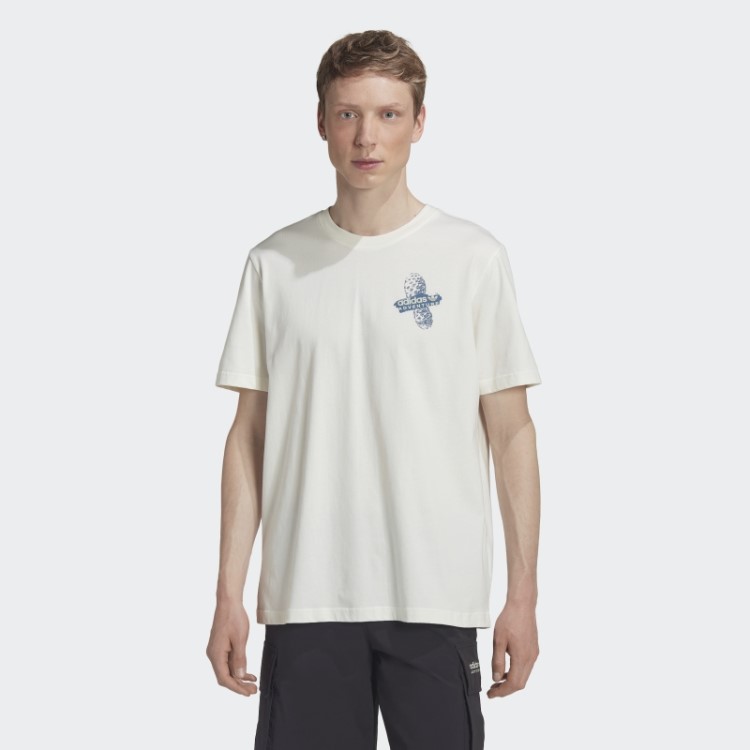 Camiseta Branca Adidas Adventure Trail