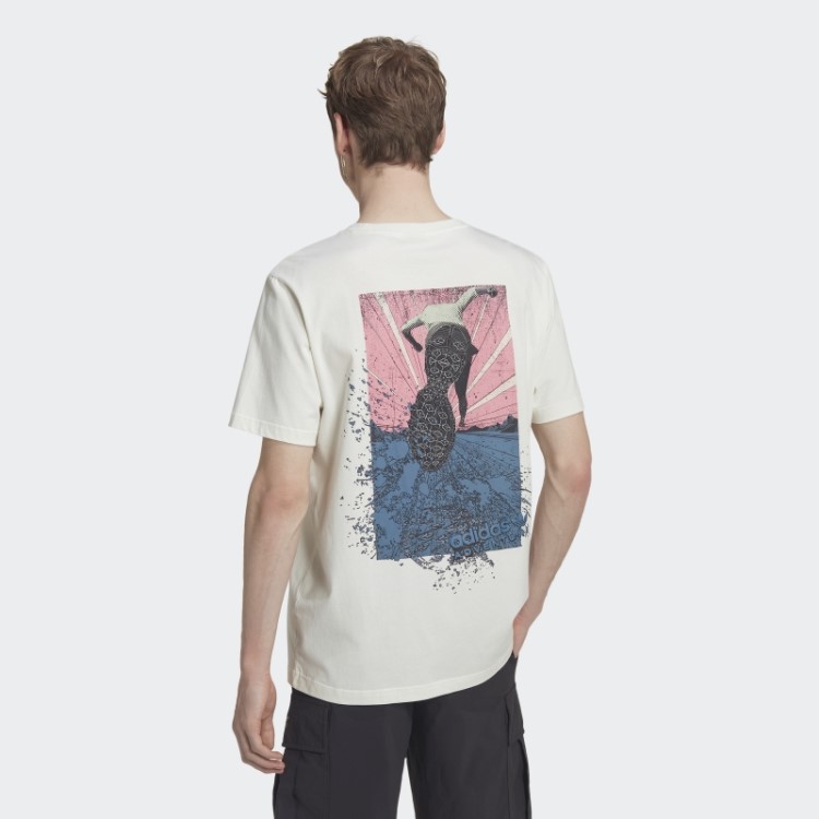 Camiseta Branca Adidas Adventure Trail