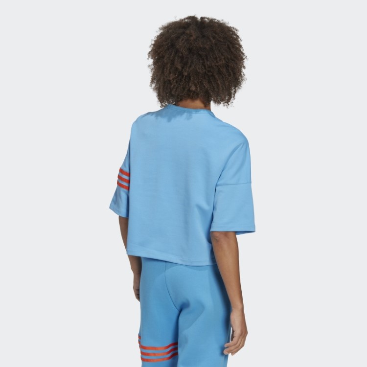 Camiseta Adicolor Azul Neuclassics Adidas