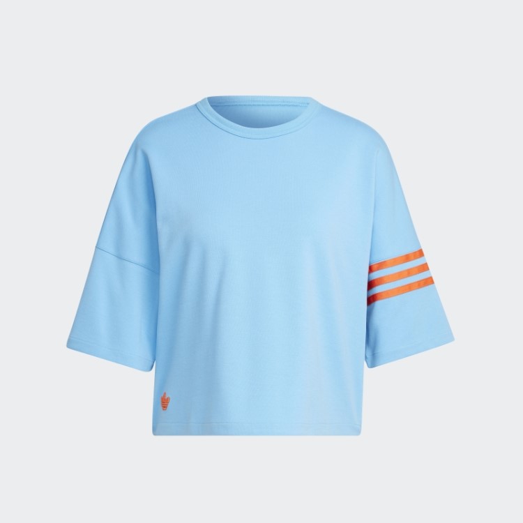 Camiseta Adicolor Azul Neuclassics Adidas