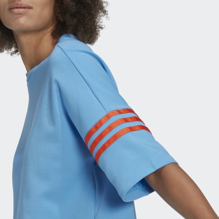 Camiseta Azul Adicolor Neuclassics Adidas