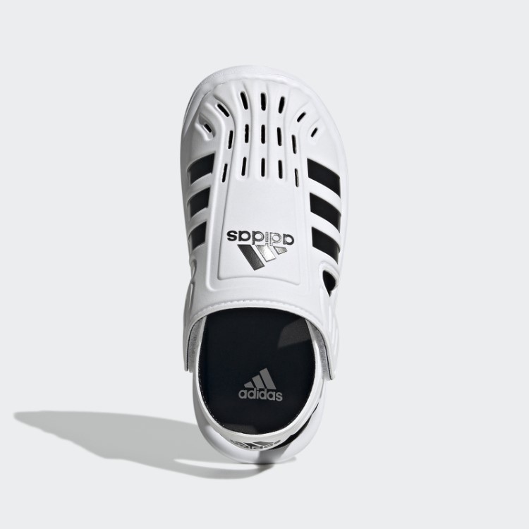 Sandálias De água De Bico Fechado De Verão Adidas Branco