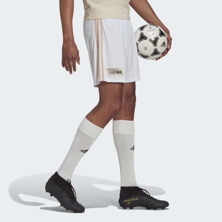 Short Branco Adidas 1. Fc Union Berlin 22/23 Away
