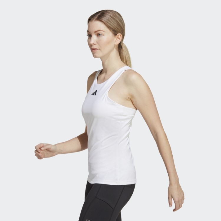 Top Y-tanque Branco Adidas