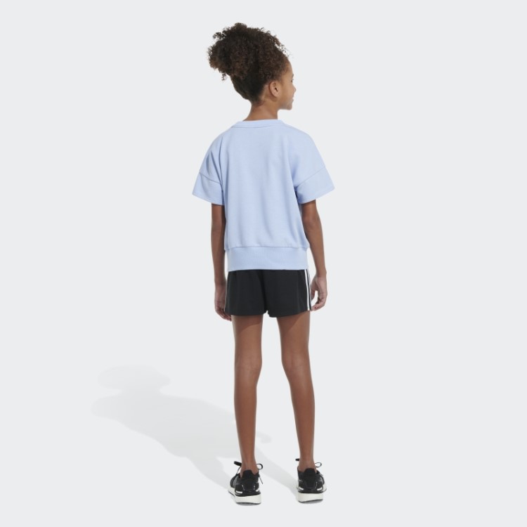 Top Adidas Ss French Terry Blue Dawn