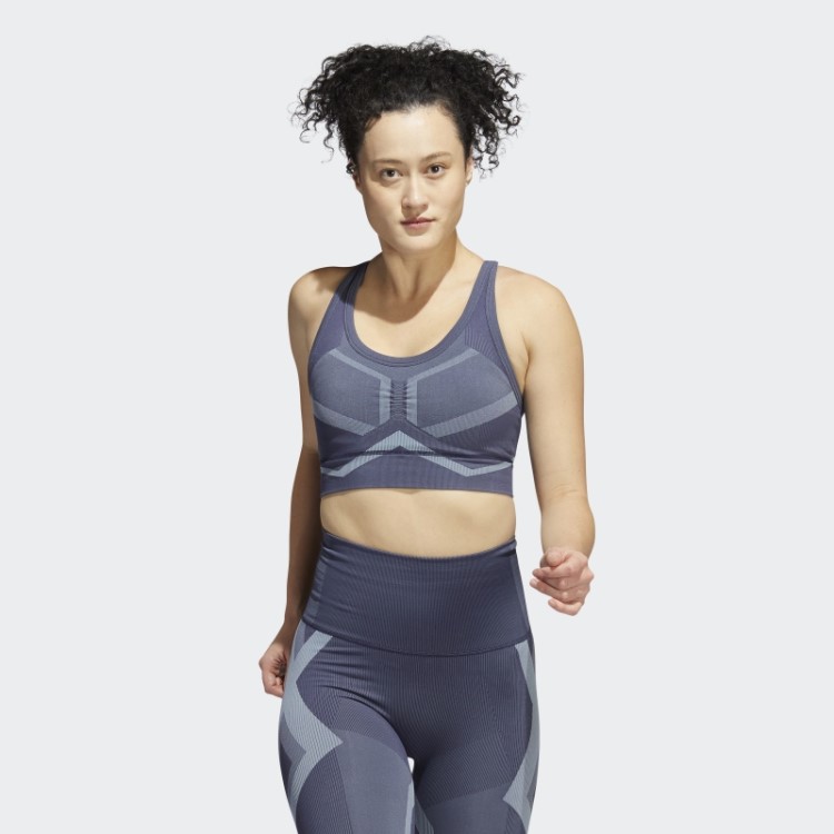 Sutiã Bicolor Formotion Studio Adidas Navy