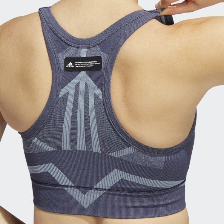 Sutiã Bicolor Formotion Studio Adidas Navy