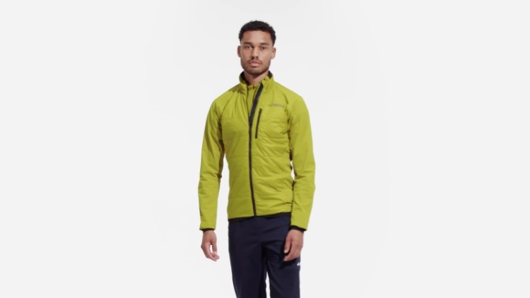 Jaqueta De Isolamento Híbrido Adidas Olive Terrex Primaloft