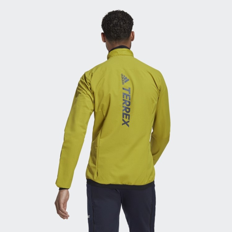 Jaqueta De Isolamento Híbrido Adidas Olive Terrex Primaloft