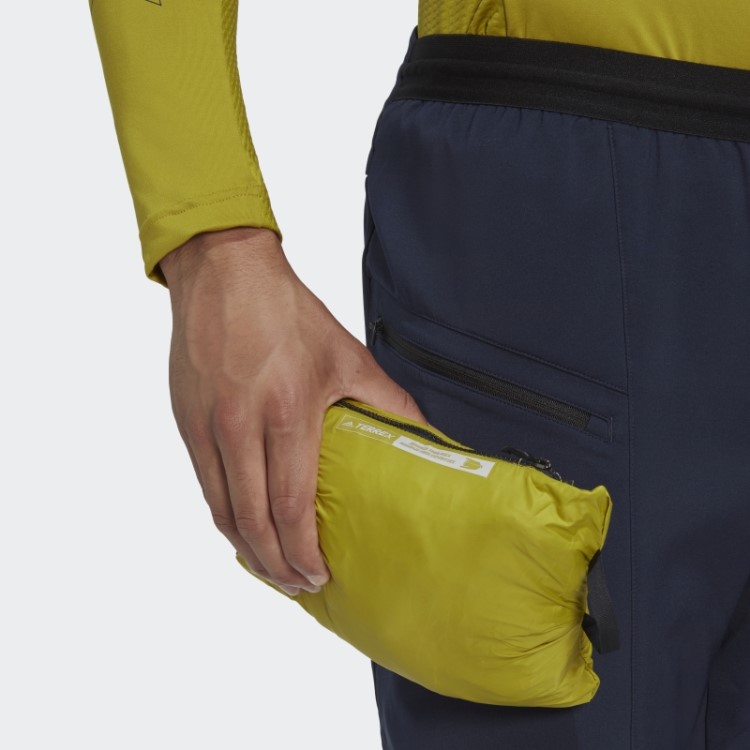 Jaqueta De Isolamento Híbrido Adidas Olive Terrex Primaloft