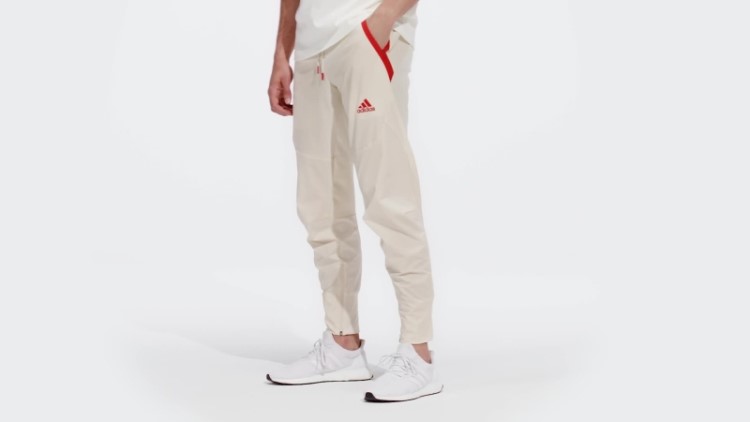 Adidas Projetado Para Calças Gameday Branco