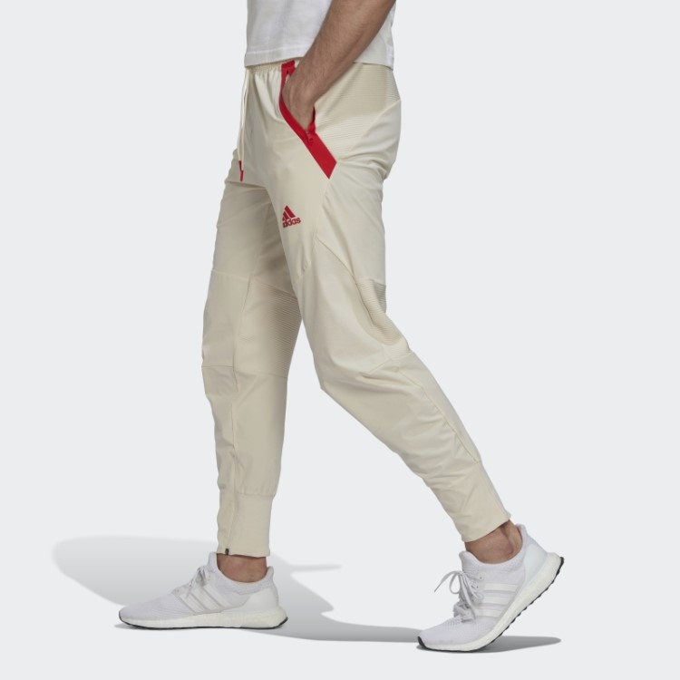 Adidas Projetado Para Calças Gameday Branco