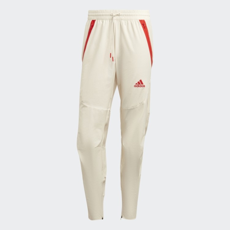 Adidas Projetado Para Calças Gameday Branco
