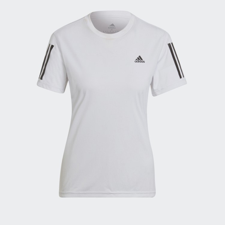 Possui A Camiseta Run Branca Adidas