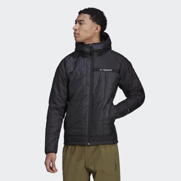 Jaqueta Com Capuz Preto Multiisolado Adidas Terrex
