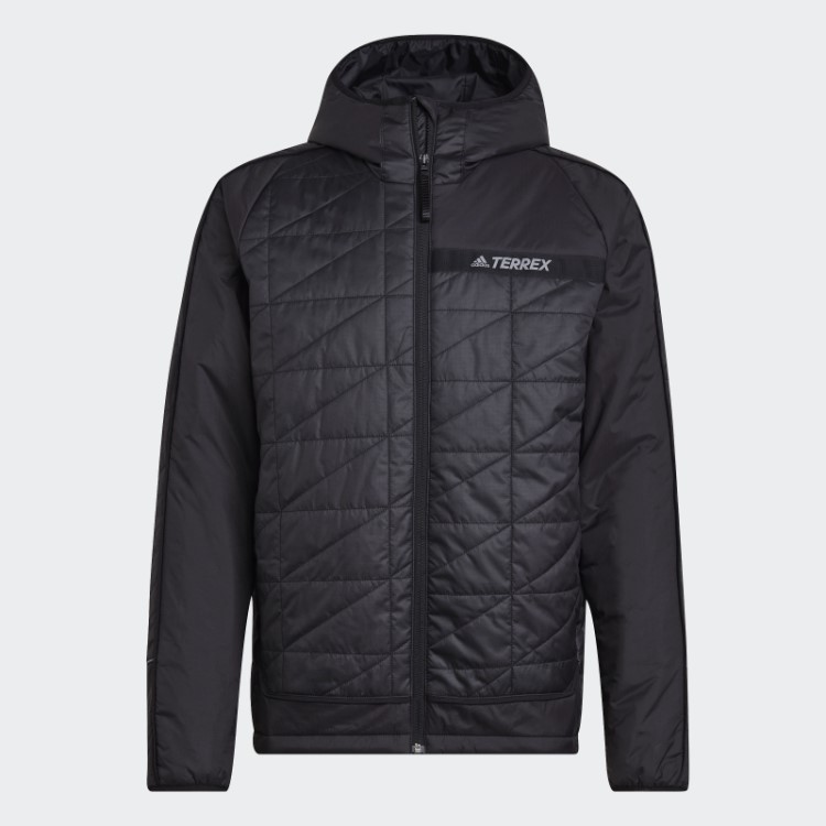 Jaqueta Com Capuz Preto Multiisolado Adidas Terrex