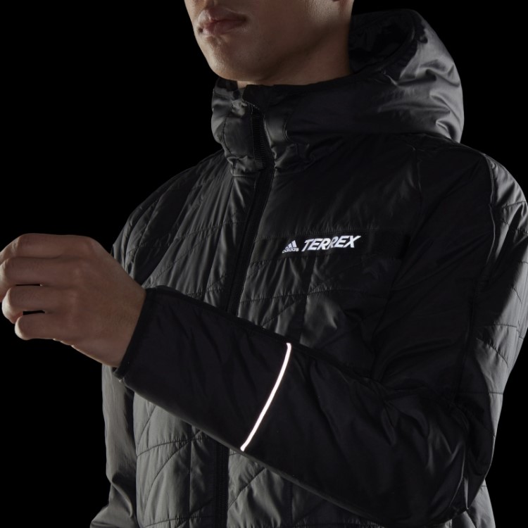 Jaqueta Com Capuz Preto Multiisolado Adidas Terrex