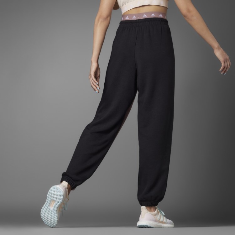 Calça Felpuda Francesa Hyperglam Adidas Roxa