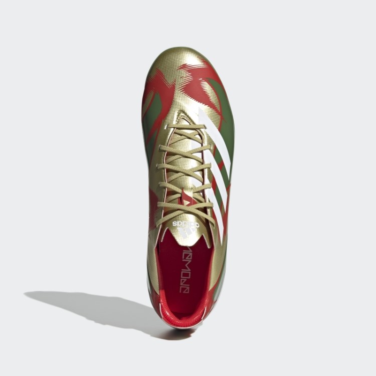 Chuteiras De Futebol De Terreno Firme Gamemode Adidas Goldallic