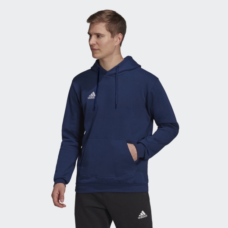 Adidas Entrada 22 Sweat Com Capuz Azul Marinho